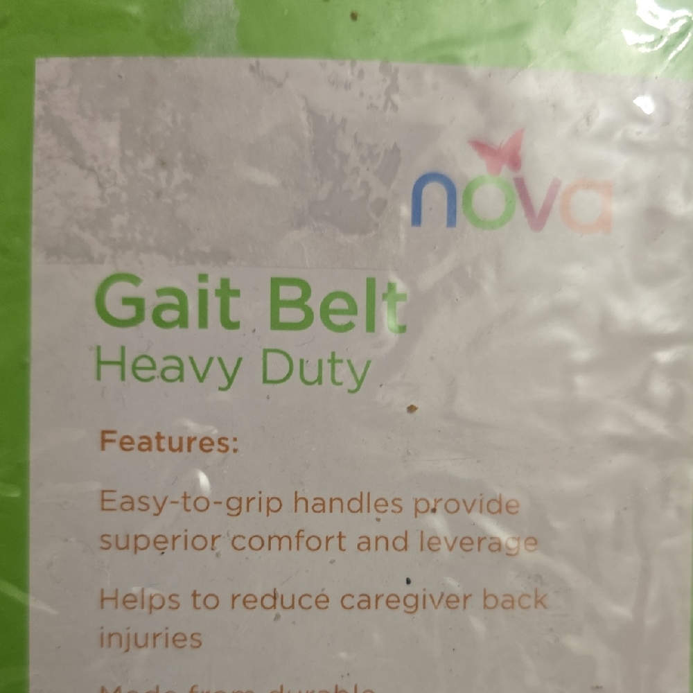 Nova Heavy Duty Gait Belt 48 Inch